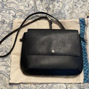 Black Tory Burch crossbody—perfect condition!